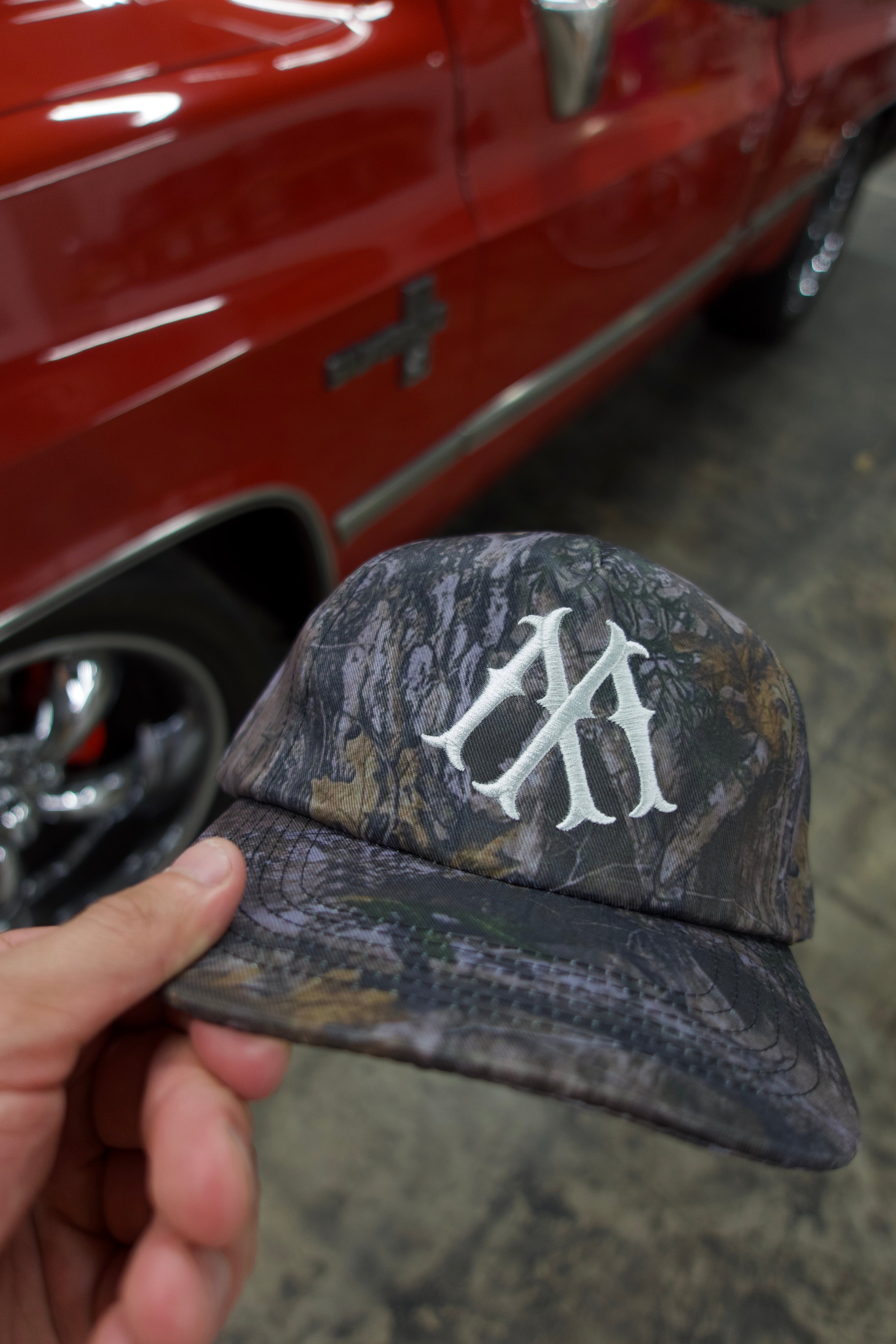 "M" Logo Hat - Camo