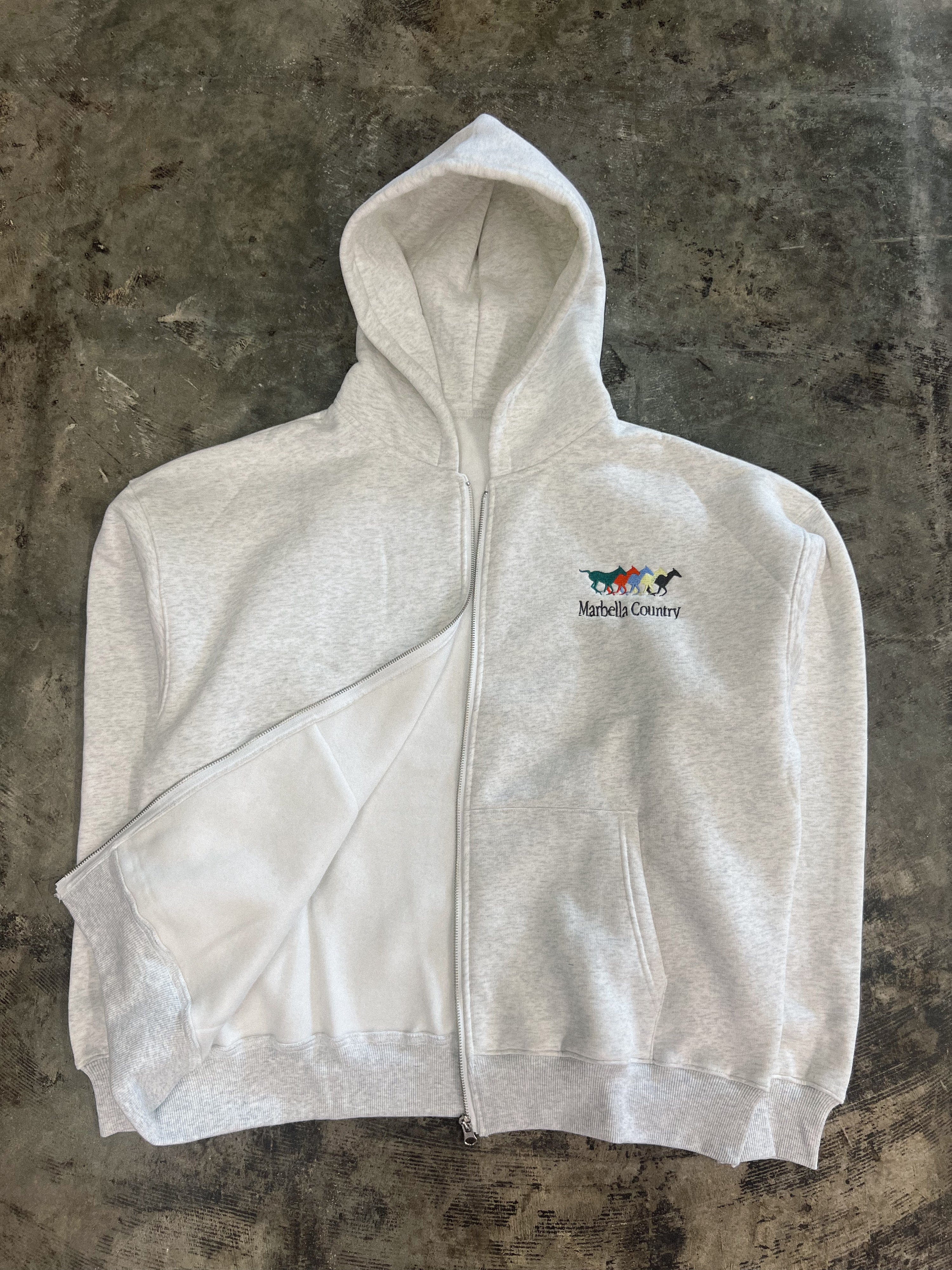 Mustang Embroidered Zip-Up