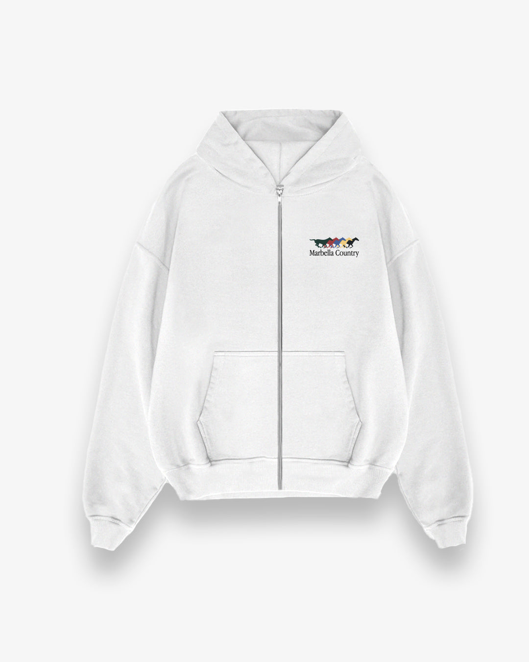 Mustang Embroidered Zip-Up