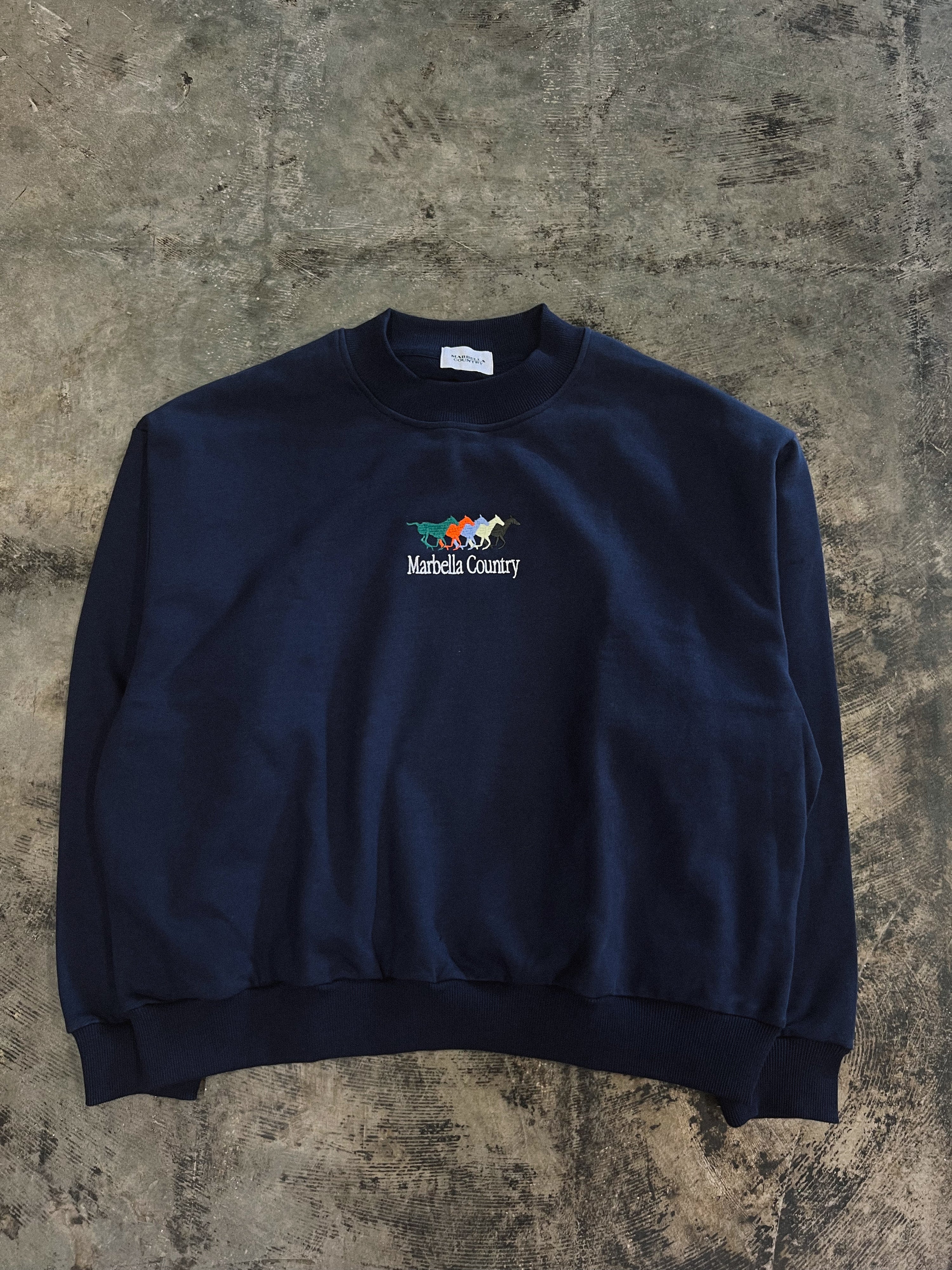 Mustang Embroidered Crewneck